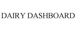 DAIRY DASHBOARD trademark