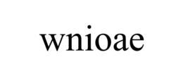 WNIOAE trademark