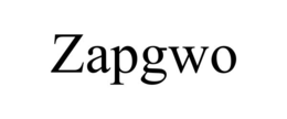 ZAPGWO trademark