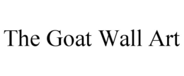 THE GOAT WALL ART trademark