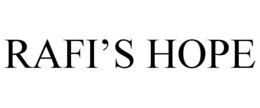 RAFI’S HOPE trademark