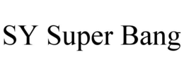 SY SUPER BANG trademark