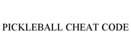 PICKLEBALL CHEAT CODE trademark