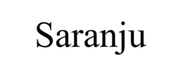SARANJU trademark