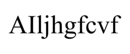 AILJHGFCVF trademark