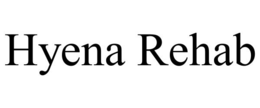 HYENA REHAB trademark