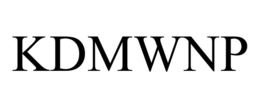 KDMWNP trademark