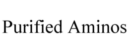 PURIFIED AMINOS trademark