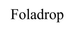 FOLADROP trademark