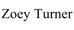 ZOEY TURNER trademark
