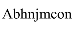 ABHNJMCON trademark