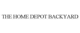 THE HOME DEPOT BACKYARD trademark