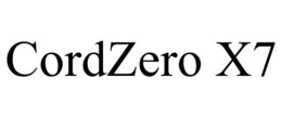 CORDZERO X7 trademark
