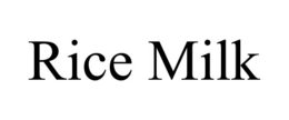RICE MILK trademark