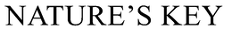 NATURE’S KEY trademark