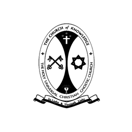 THE HOLY UNIVERSAL CHRISTIAN GNOSTIC CHURCH THE CHURCH OF KNOWLEDGE IN LIGHT & THROUGH LIGHT trademark