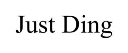 JUST DING trademark