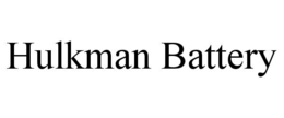 HULKMAN BATTERY trademark