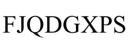 FJQDGXPS trademark