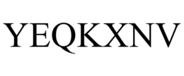 YEQKXNV trademark