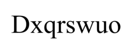 DXQRSWUO trademark
