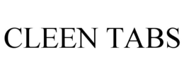 CLEEN TABS trademark