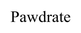 PAWDRATE trademark