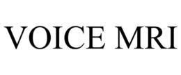 VOICE MRI trademark
