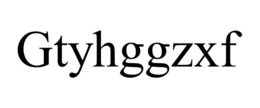 GTYHGGZXF trademark