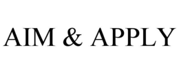 AIM & APPLY trademark