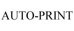 AUTO-PRINT trademark