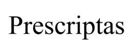 PRESCRIPTAS trademark