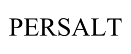 PERSALT trademark