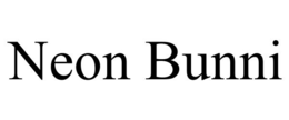 NEON BUNNI trademark