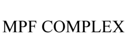 MPF COMPLEX trademark