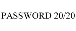 PASSWORD 20/20 trademark