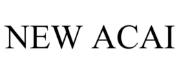 NEW ACAI trademark