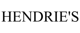 HENDRIE'S trademark