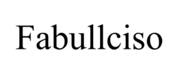FABULLCISO trademark