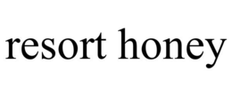 RESORT HONEY trademark