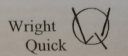 WRIGHT QUICK WQ trademark