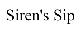 SIREN'S SIP trademark