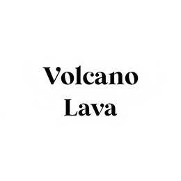 VOLCANO LAVA trademark