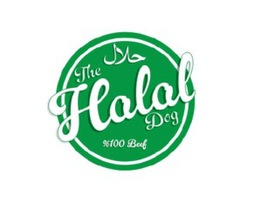 THE HALAL DOG %100 BEEF trademark