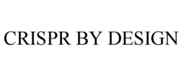 CRISPR BY DESIGN trademark