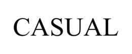 CASUAL trademark