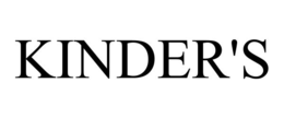 KINDER'S trademark