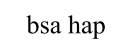 BSA HAP trademark