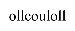 OLLCOULOLL trademark