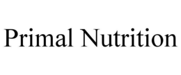 PRIMAL NUTRITION trademark